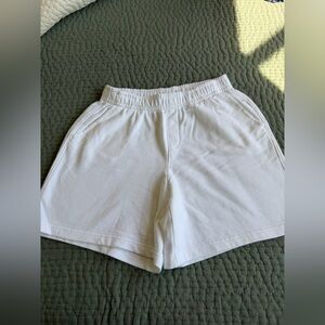 Aerie Women’s Soft White Jersey Shorts